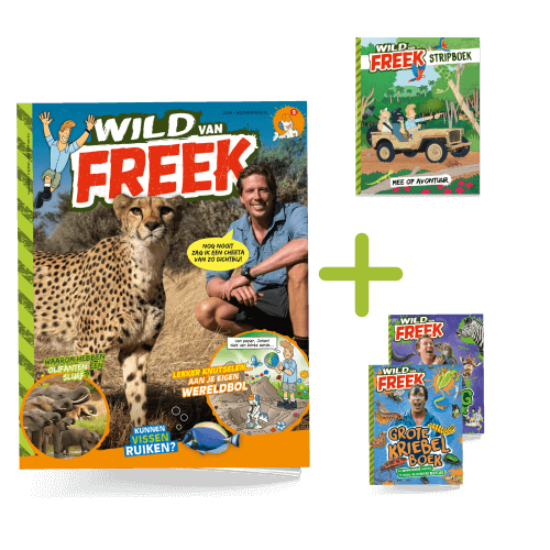 Wild van Freek specials en stripboek